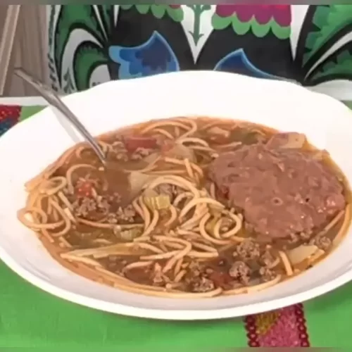 Fideo Recipe with Ground Beef